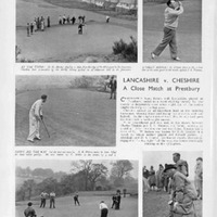Cheshire v Lancashire 1937