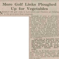 1941-43: Courses go under the plough