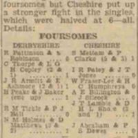 1950-County match reports